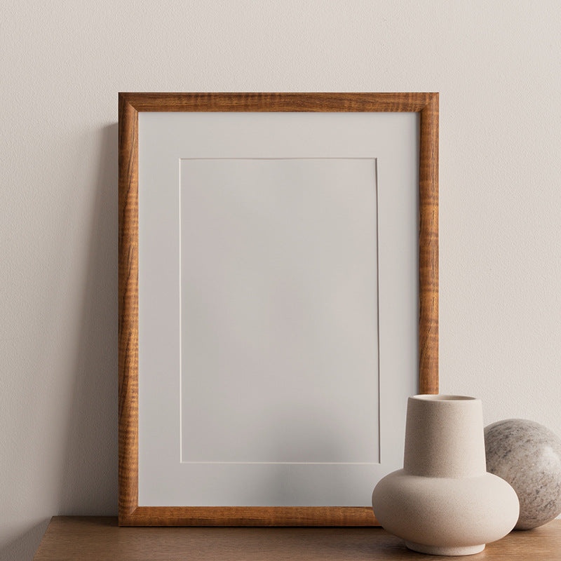 Rustic Natural Wood Photo Frame for Home Decor