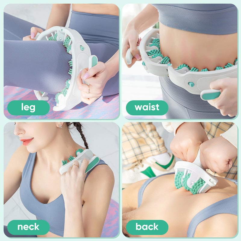 Sakerplus Cellulite Massage Roller with Adjustable Opening