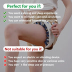 Sakerplus Cellulite Massage Roller with Adjustable Opening