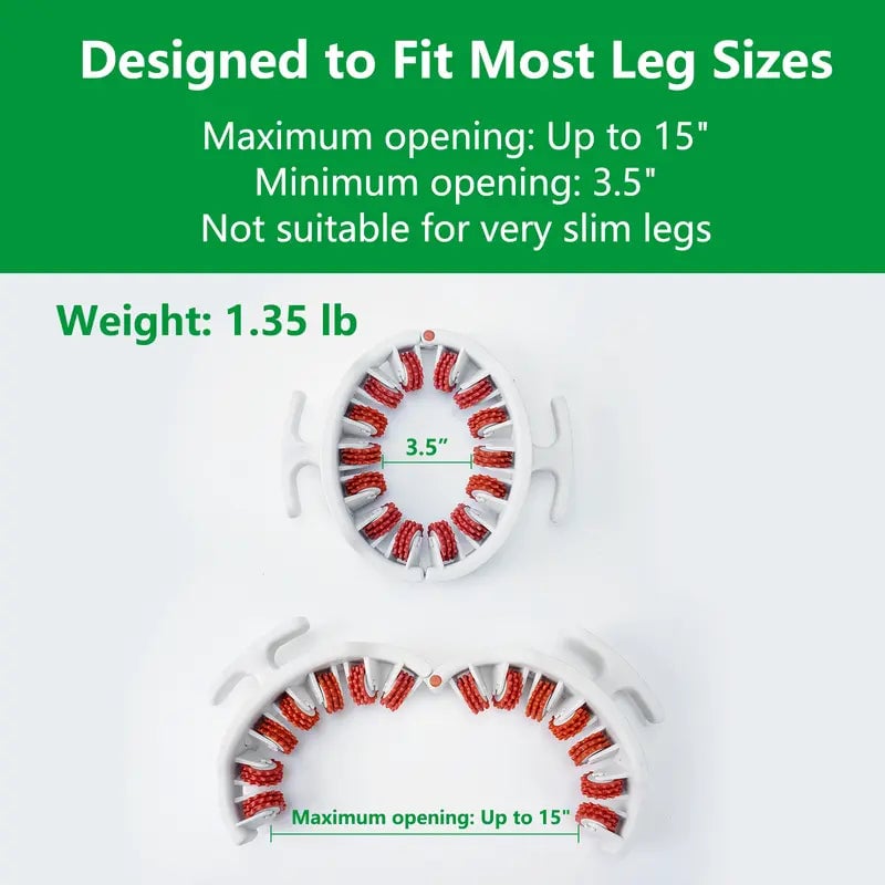 Sakerplus Cellulite Massage Roller with Adjustable Opening