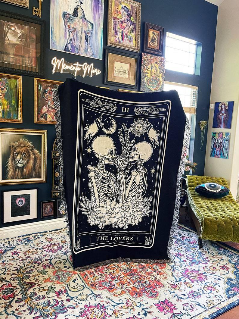 Salem Lover WovenThrow Blanket-Welvere