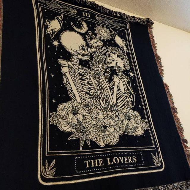 Salem Lover WovenThrow Blanket-Welvere