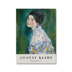 Sanetta of a lady by Gustav Klimt Livine Oakfield-Welvere
