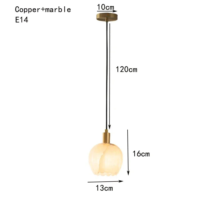 Sanino Alabaster Pendant Light-Welvere
