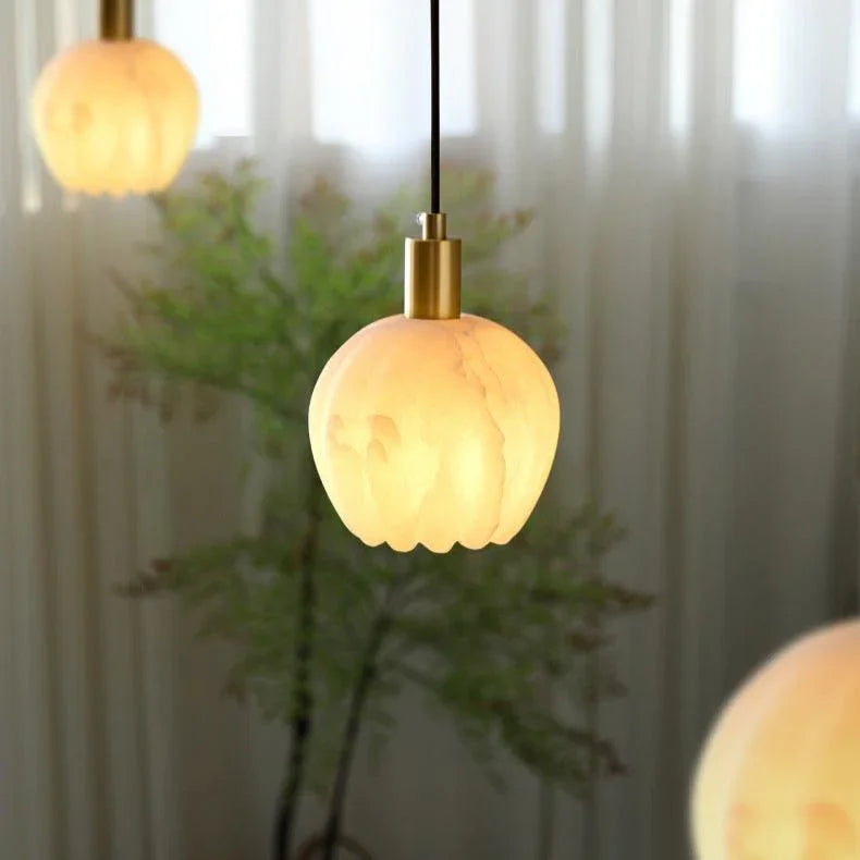 Sanino Alabaster Pendant Light-Welvere