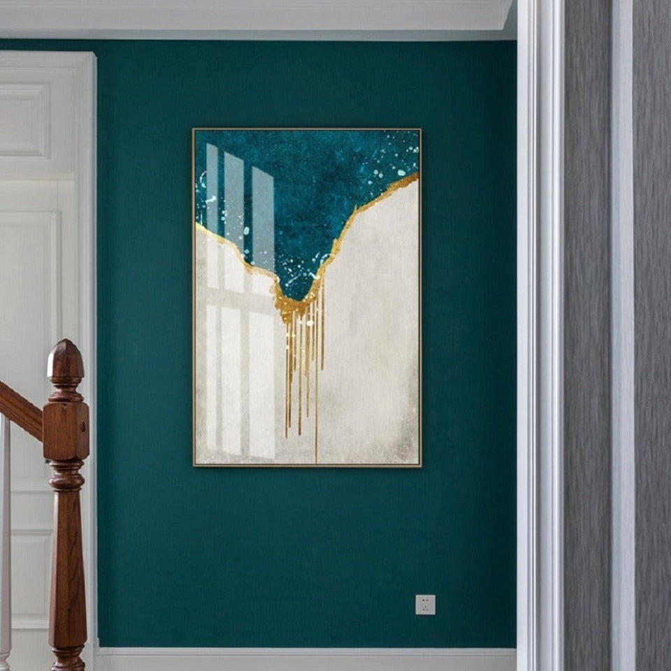 Stunning Blue Canvas Wall Art for Home Decor | Welvere-Welvere