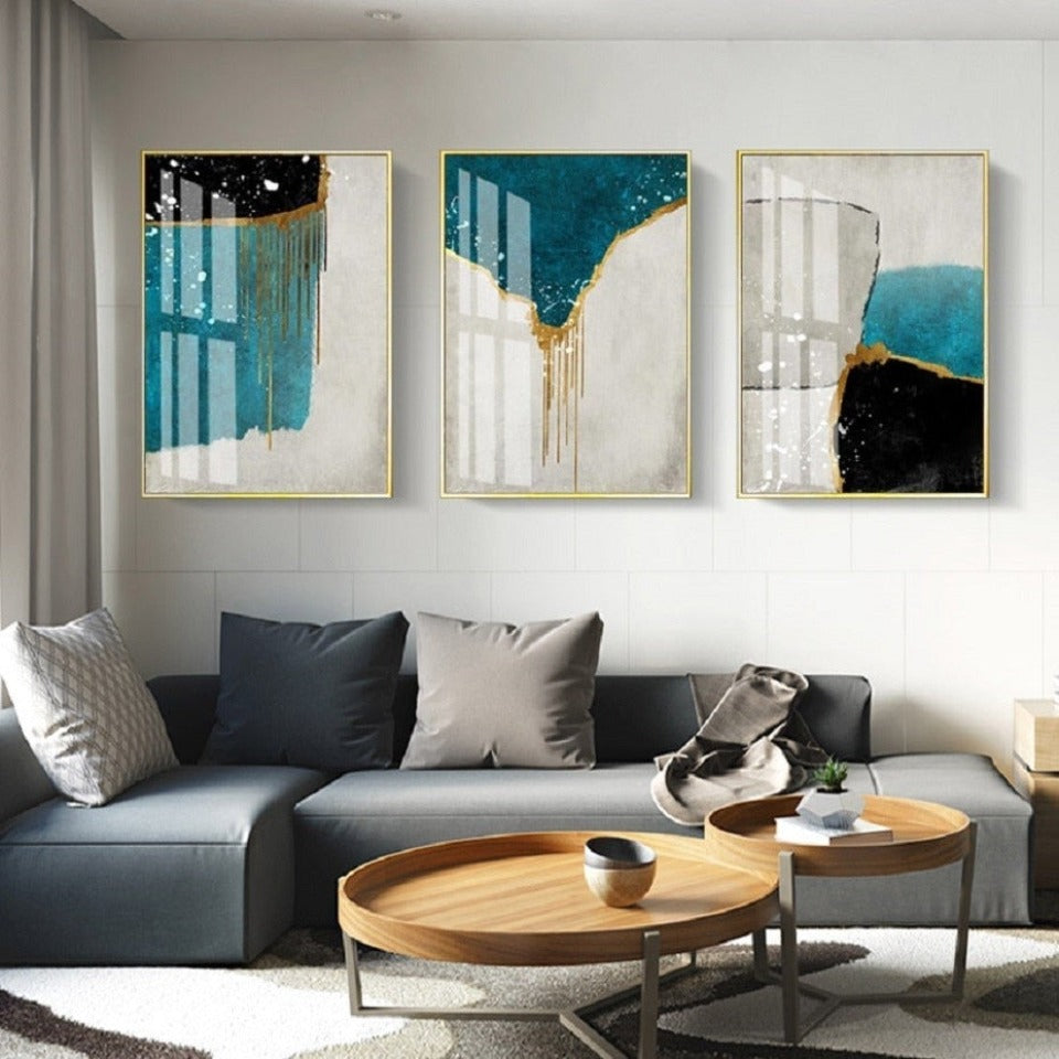 Stunning Blue Canvas Wall Art for Home Decor | Welvere-Welvere
