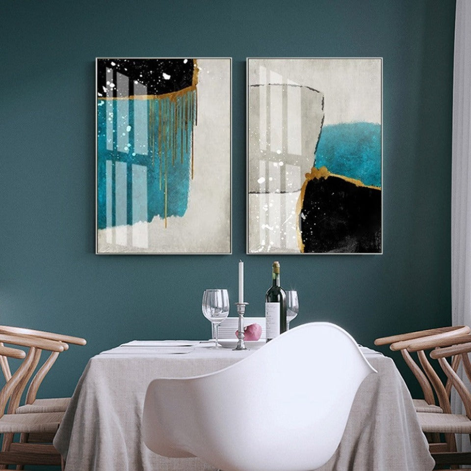 Stunning Blue Canvas Wall Art for Home Decor | Welvere-Welvere