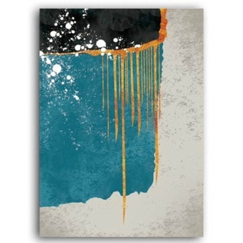 Stunning Blue Canvas Wall Art for Home Decor | Welvere-Welvere