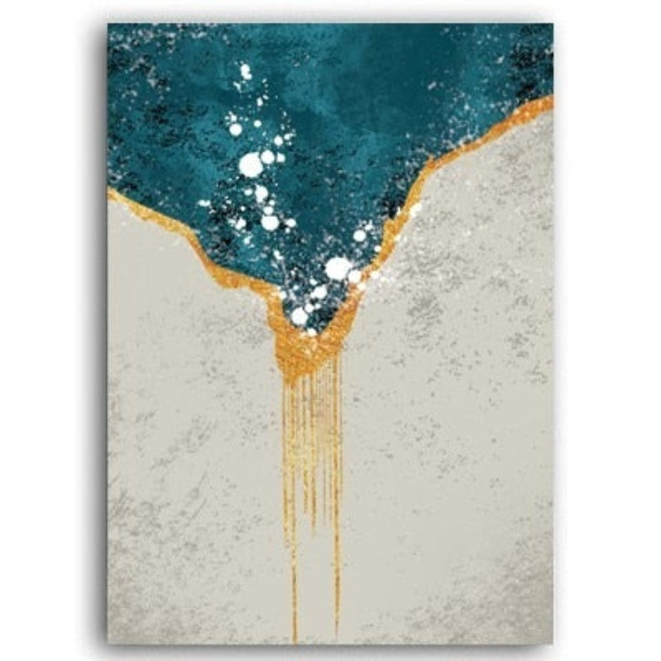 Stunning Blue Canvas Wall Art for Home Decor | Welvere-Welvere