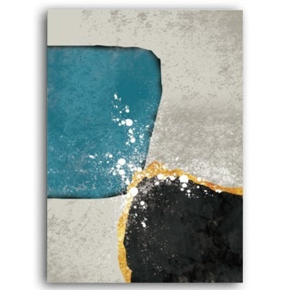 Stunning Blue Canvas Wall Art for Home Decor | Welvere-Welvere