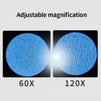 Portable HD Optical Microscope - 60-100x Magnification, LED, ABS, view 10