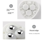 Self-Adhesive 360° Rotating Furniture Mover Wheel Rollers, 4 Pieces