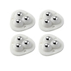 Self-Adhesive 360° Rotating Furniture Mover Wheel Rollers, 4 Pieces