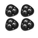 Self-Adhesive 360° Rotating Furniture Mover Wheel Rollers, 4 Pieces