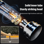 Automatically Extendable Steel Baton - Non-Slip Grip, Compact Size, view 5