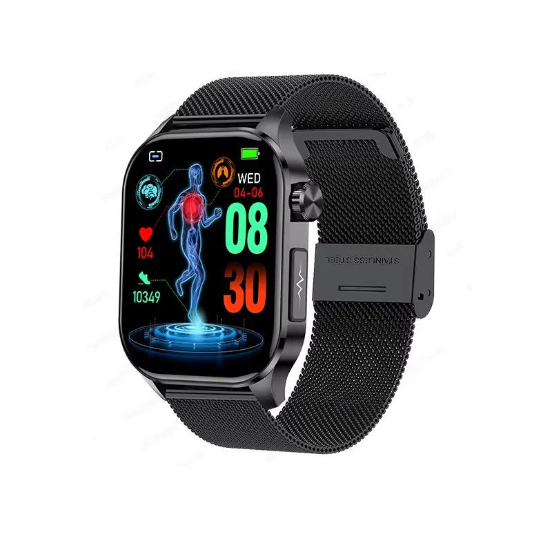 Senior Smartwatch with 2.04-Inch AMOLED Display and SOS Alert