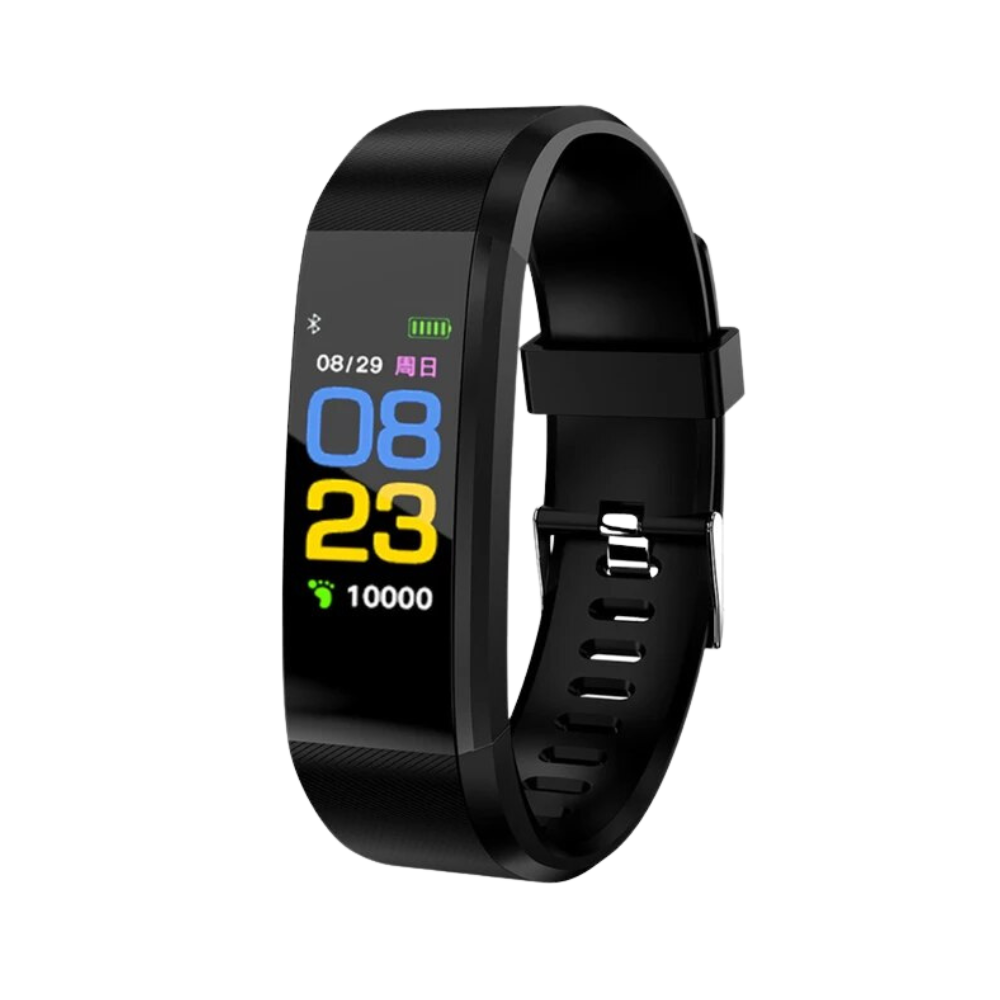 Senior Smartwatch for Older Adults - Heart Rate, Blood Pressure, LED Display