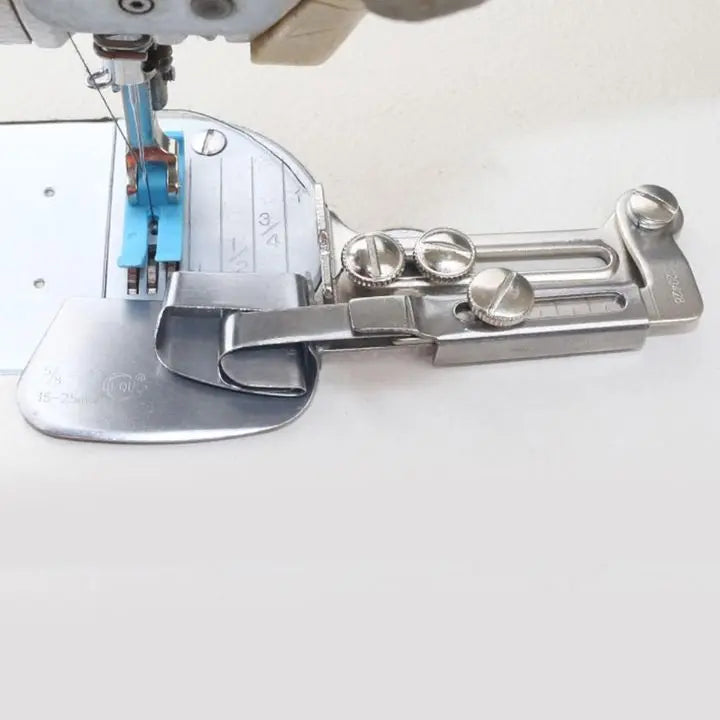 Double Fold Swing-Away Hemmer for Sewing Machines - 1.5 cm, 2.5 cm, Metal, view 2