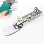 Double Fold Swing-Away Hemmer for Sewing Machines - 1.5 cm, 2.5 cm, Metal