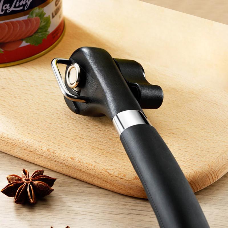 Side-Cutting Stainless Steel Can Opener, 21 x 6 x 4cm