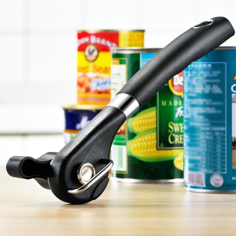 Side-Cutting Stainless Steel Can Opener, 21 x 6 x 4cm