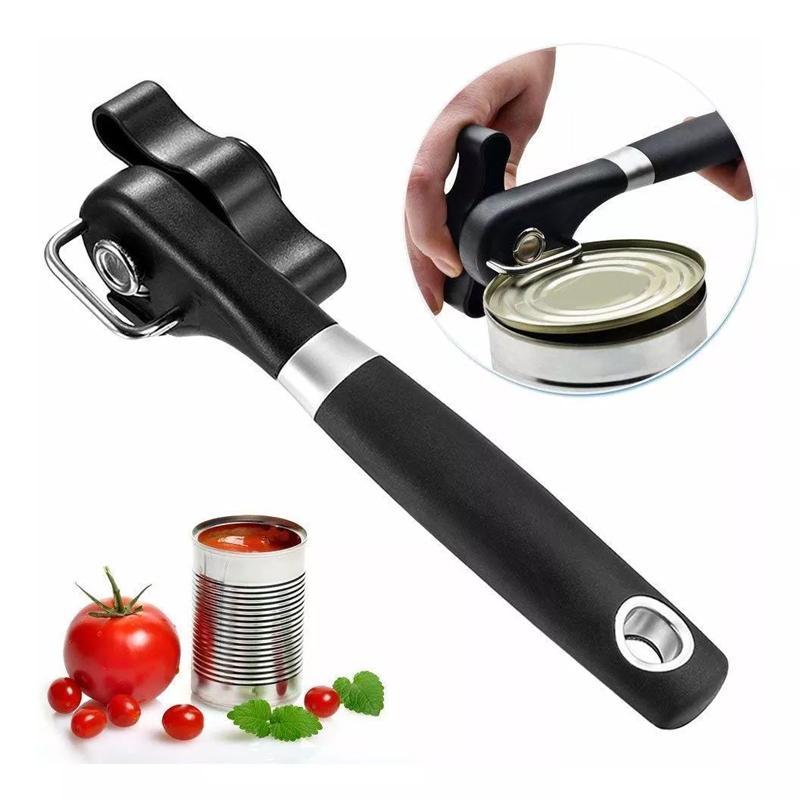 Side-Cutting Stainless Steel Can Opener, 21 x 6 x 4cm