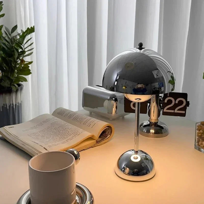 Signia Chrome Table Lamp-Welvere