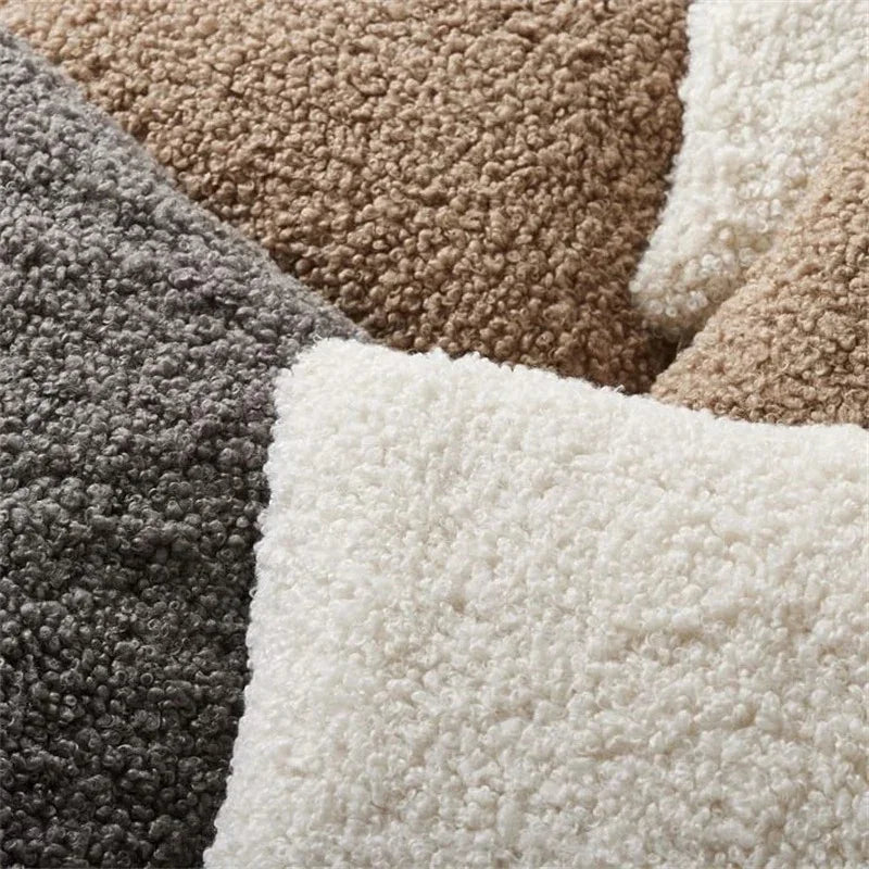 Signor Covemont Bouclé Handwoven Cushion Cover-Welvere