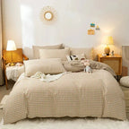 Signor Covemont Checkerboard Bedding Set-Welvere