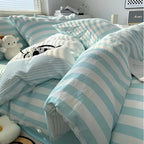 Signor Covemont Striped Bedding Set-Welvere