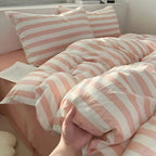 Signor Covemont Striped Bedding Set-Welvere