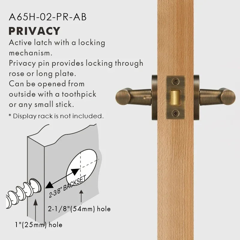 Signor Door Lock Handle-Welvere