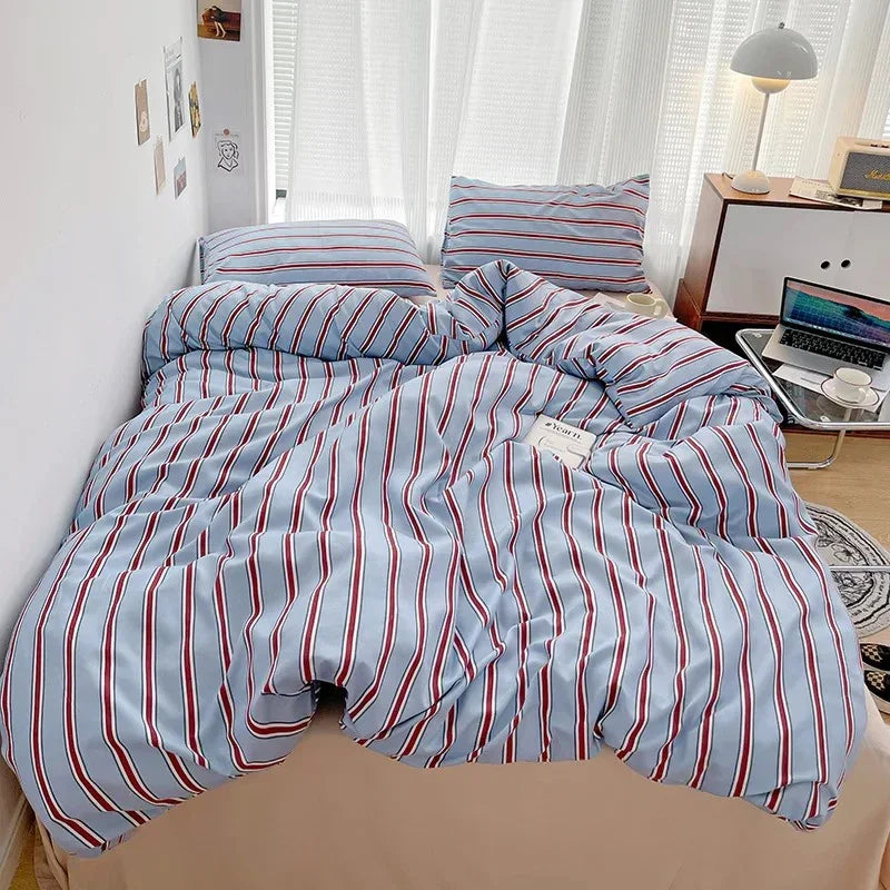 Signor Striped Bedding Set-Welvere