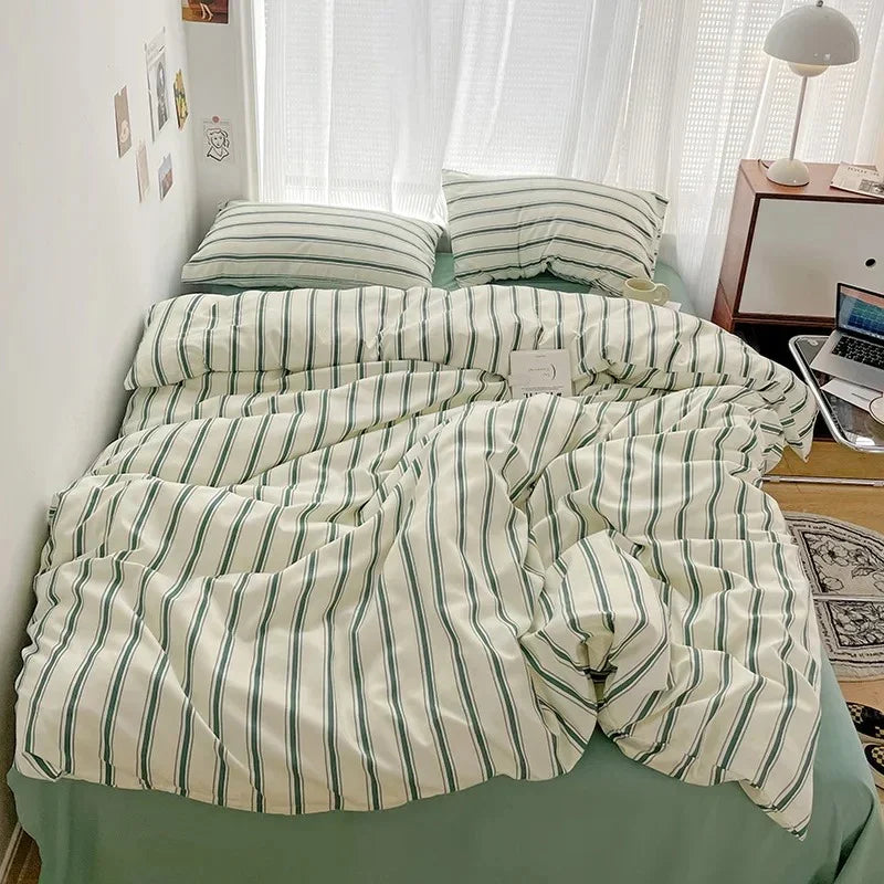 Signor Striped Bedding Set-Welvere