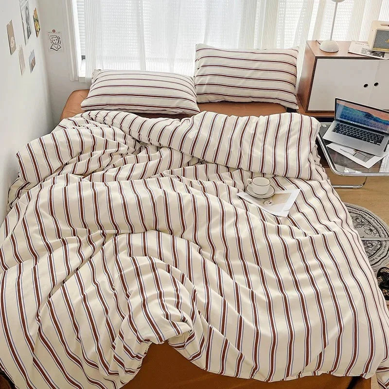 Signor Striped Bedding Set-Welvere