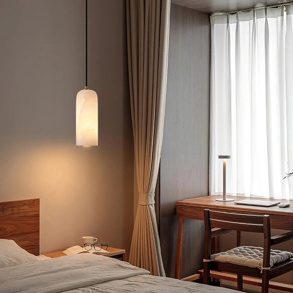 Signur Alabaster Pendant Lamp-Welvere