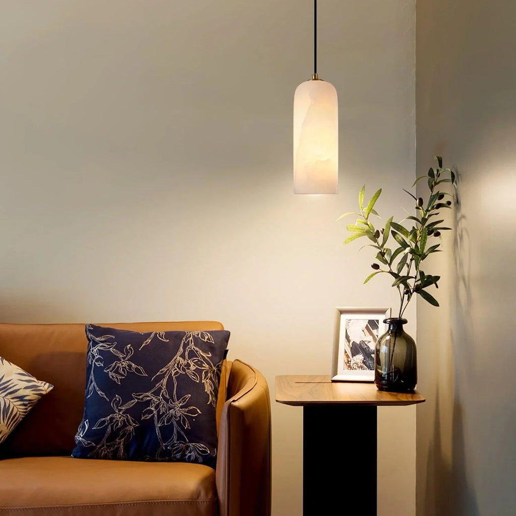 Signur Alabaster Pendant Lamp-Welvere