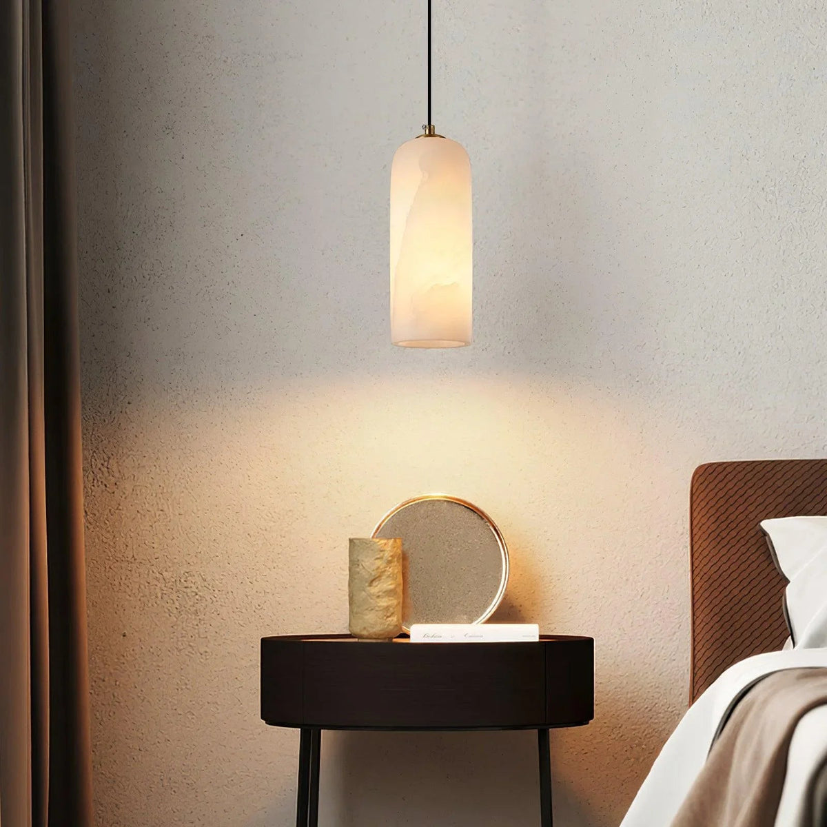 Signur Alabaster Pendant Lamp-Welvere