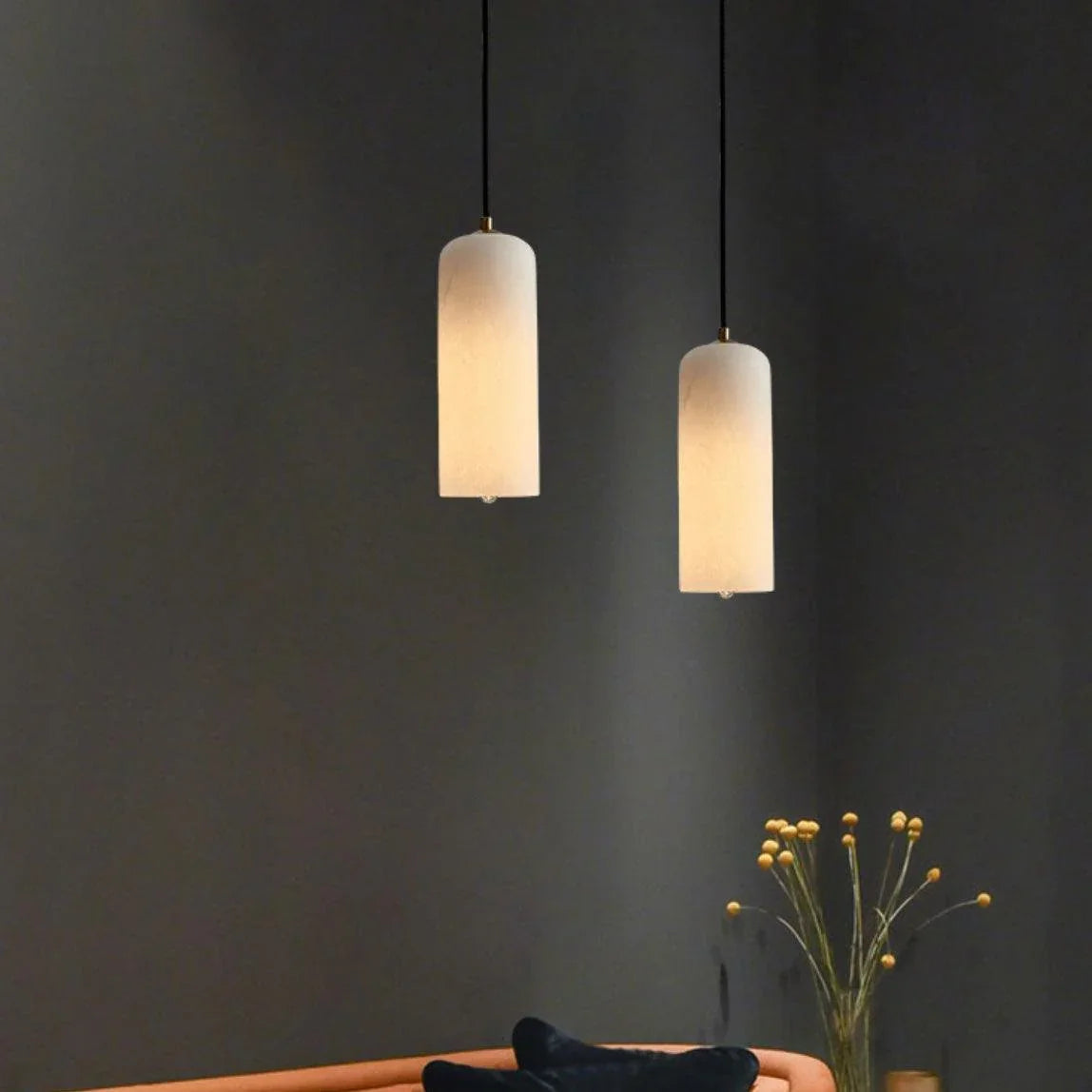 Signur Alabaster Pendant Lamp-Welvere