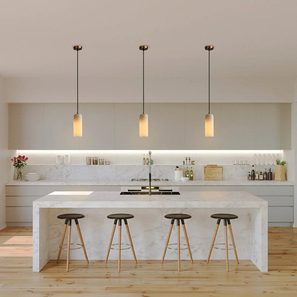 Signur Alabaster Pendant Lamp-Welvere