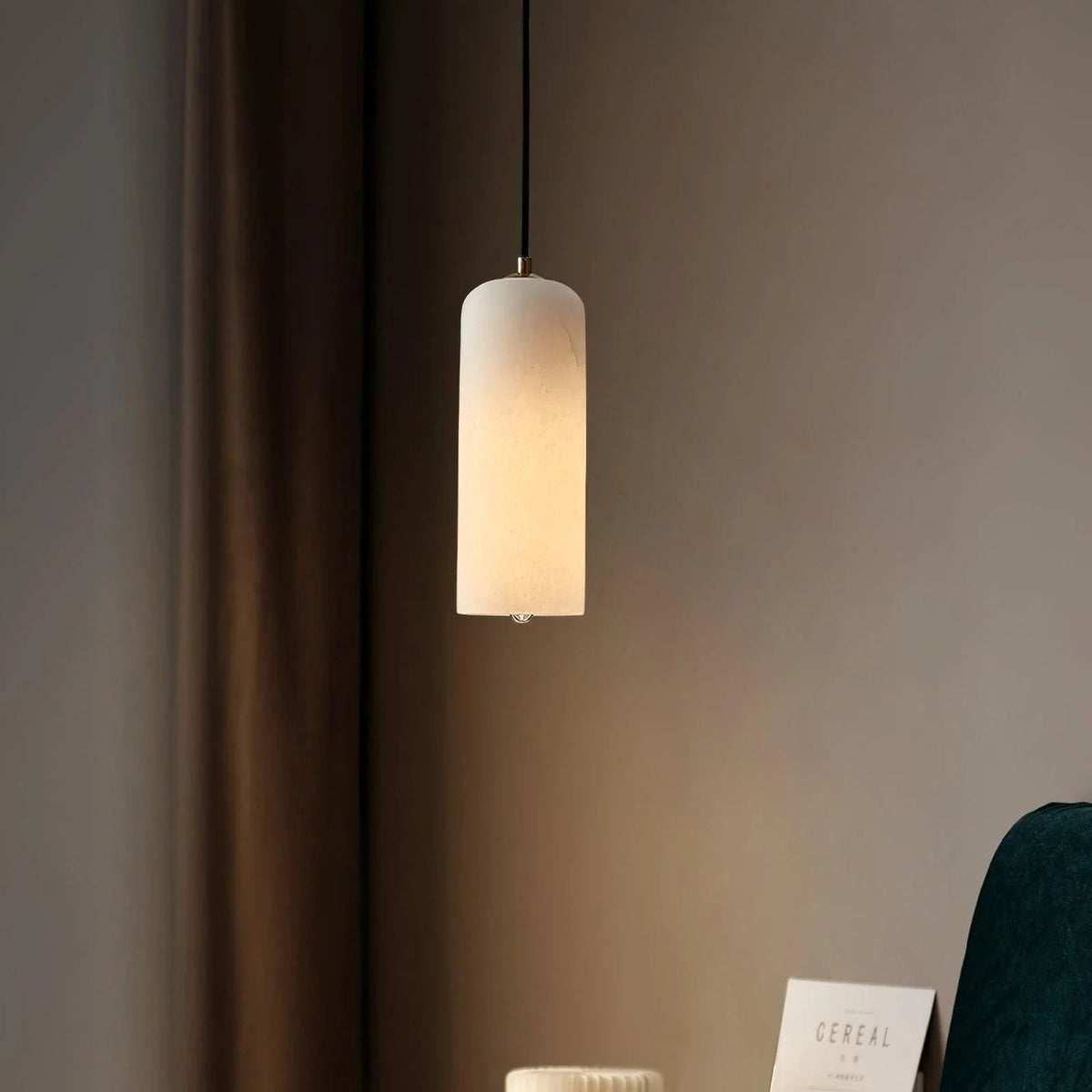 Signur Alabaster Pendant Lamp-Welvere