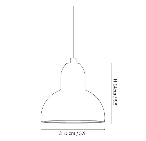 Sigrid Peakhurst Pendant Lamp-Welvere