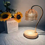 Silas Glass Candle Warmer Lamp-Welvere