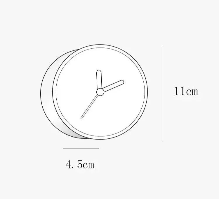 Sileo Wood Table Clock-Welvere