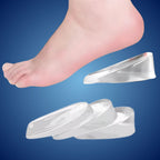 Silicone Gel Heel Lifting Inserts, Adjustable 1–3 cm
