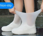 Silicone Overshoes, Reusable Rain Covers, EU Sizes 34–45