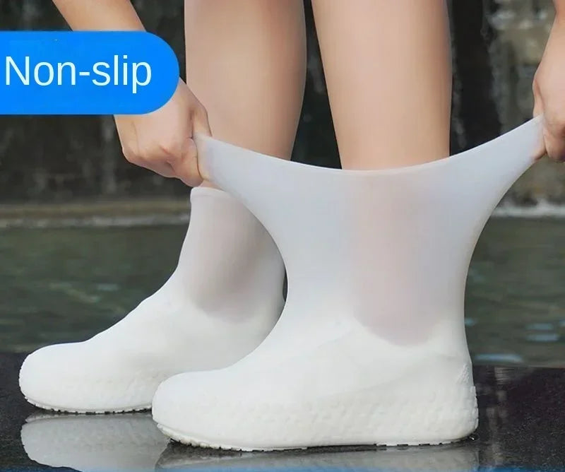 Silicone Overshoes, Reusable Rain Covers, EU Sizes 34–45