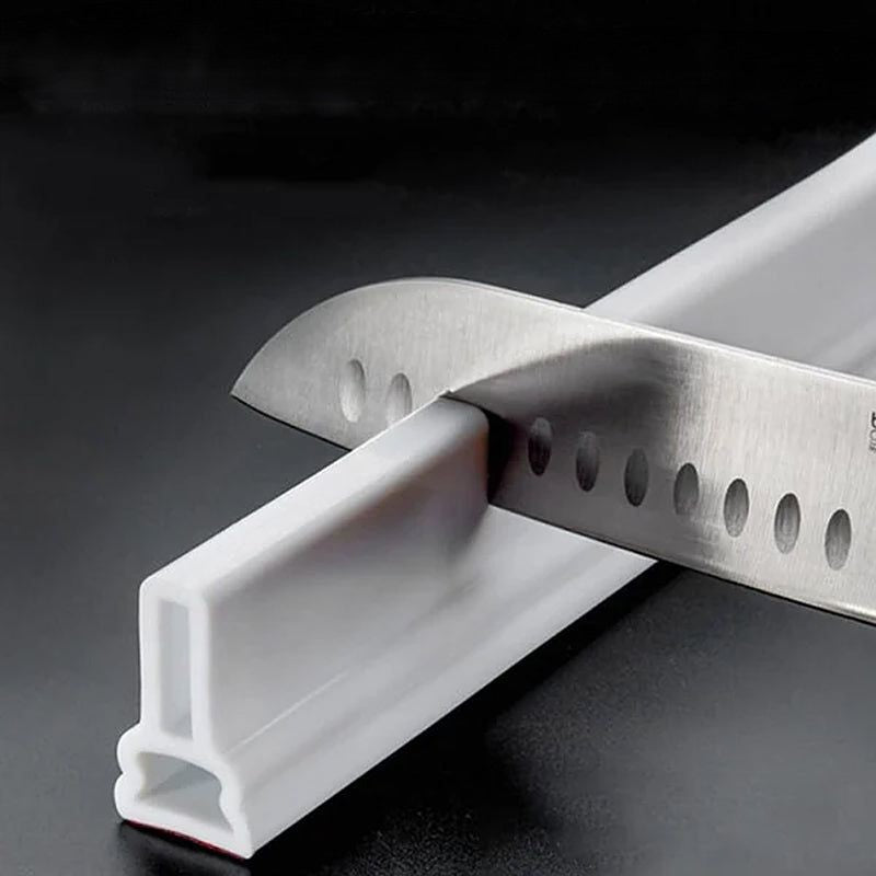 Silicone Water Retaining Strip for Bathroom or Kitchen - White, 1 m or 2 m, view 2