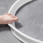 Silicone Water Retaining Strip for Bathroom or Kitchen - White, 1 m or 2 m